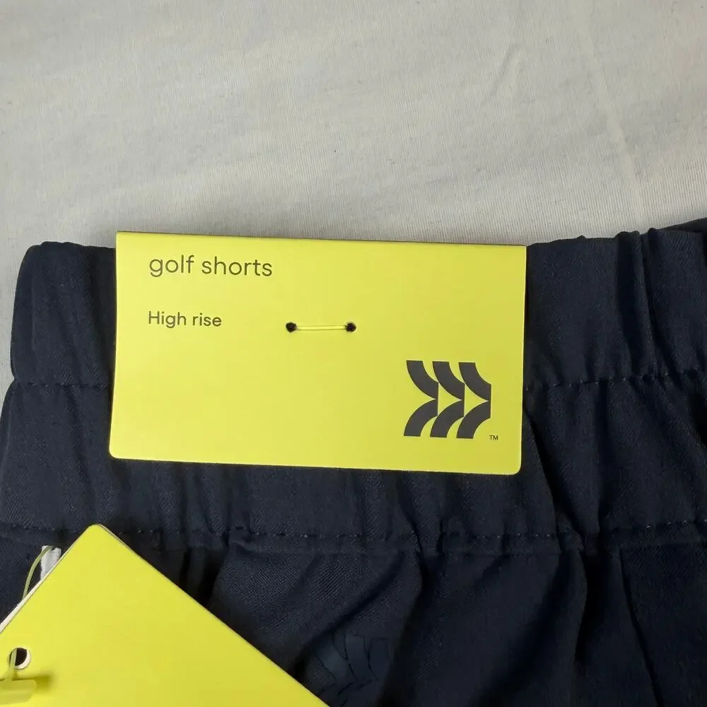 All in Motion Golf Shorts Women's XS Navy Blue Moisture Wicking UPF 50+ NWT